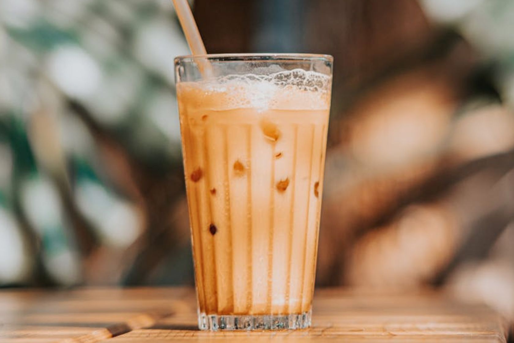 Protein coffee over ice